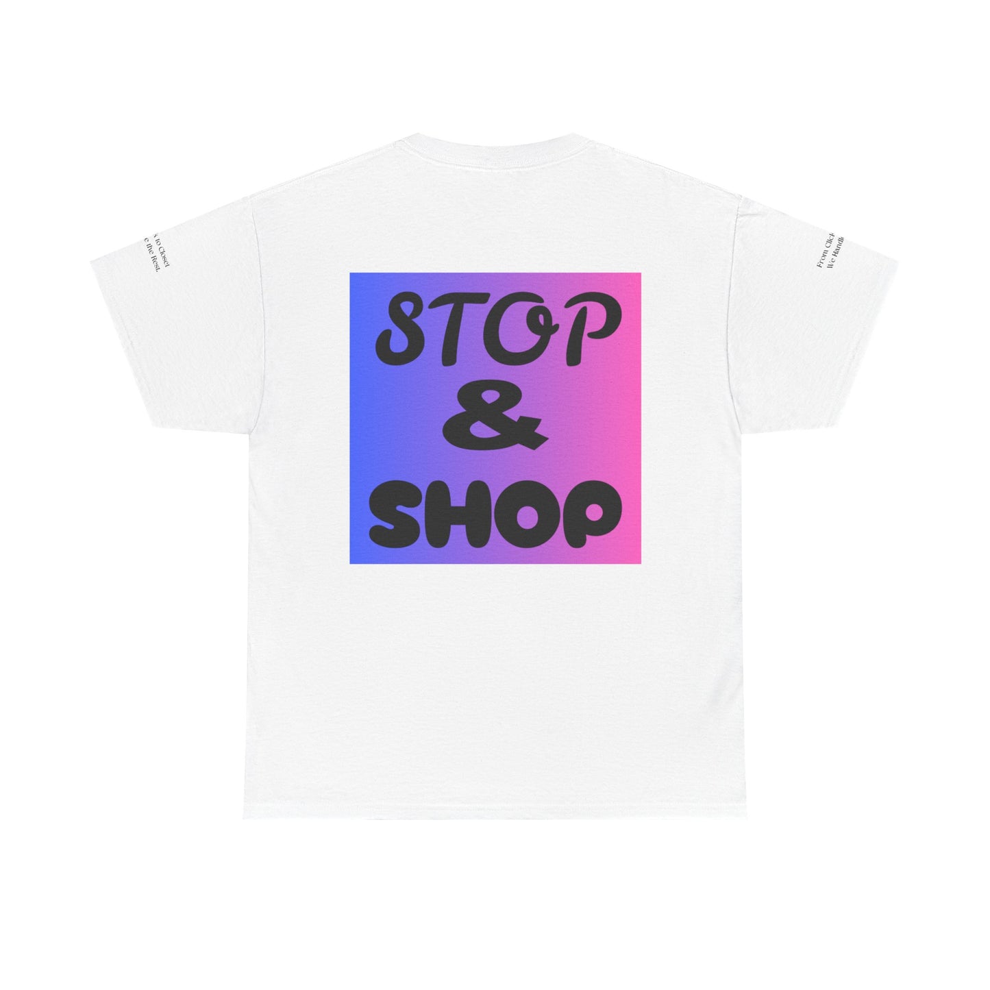 Retro Stop & Shop Unisex Heavy Cotton Tee - Fun Casual Wear