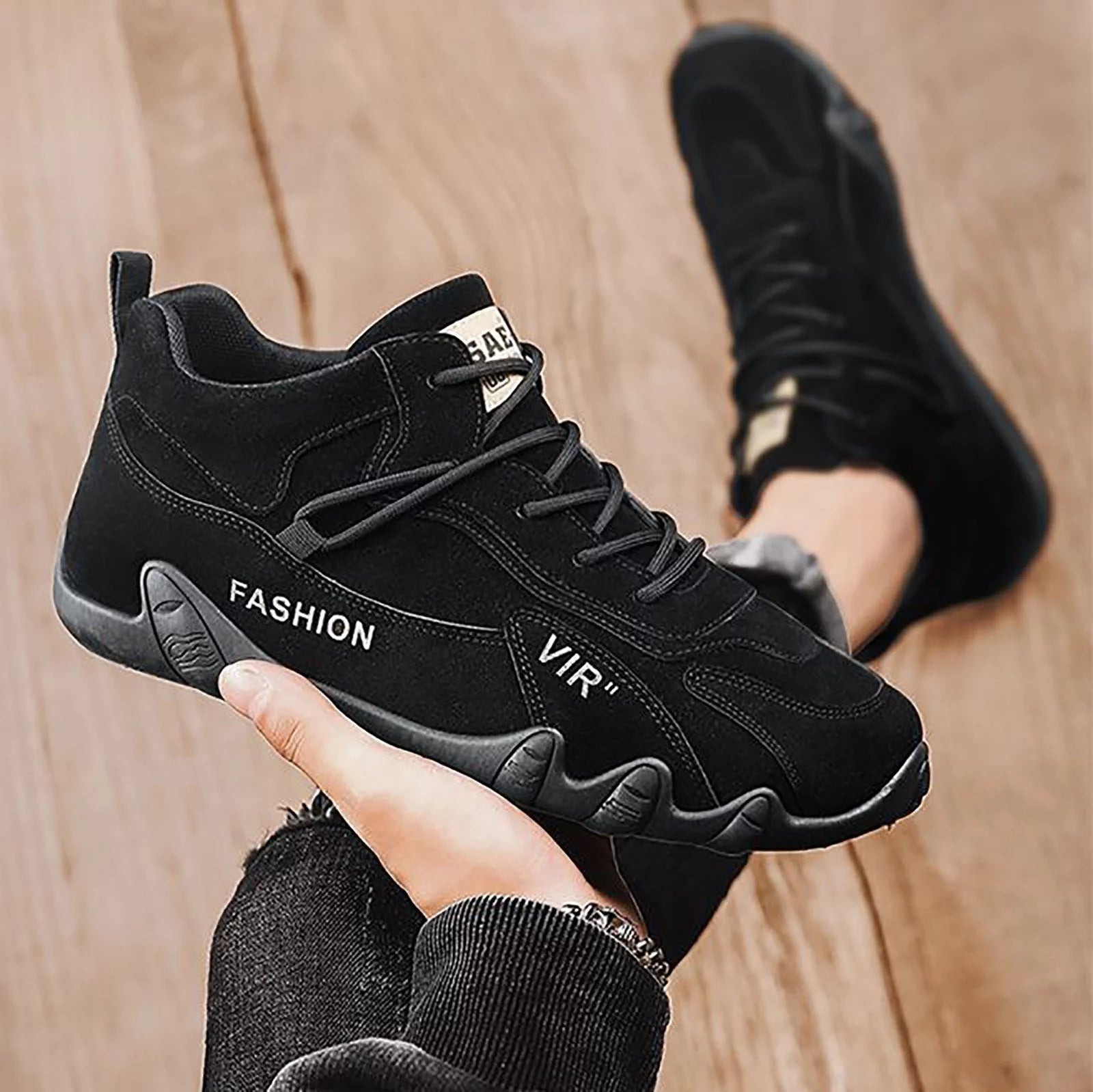 Men'S Shoes Walking Lace up Extra Wide Dress Shoes for Men Sports Shoes for Men Popular Labor Work Shoes Wear High Top Board Shoes Casual Leisure Shoes Mens Leather Casual Shoes Size 10
