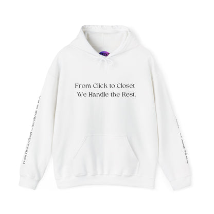Chic Unisex Weighted Hoodie - "Stop & Shop"