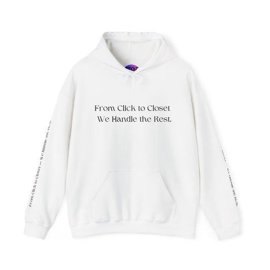 Chic Unisex Weighted Hoodie - "Stop & Shop"