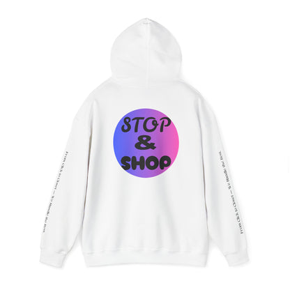 Chic Unisex Weighted Hoodie - "Stop & Shop"