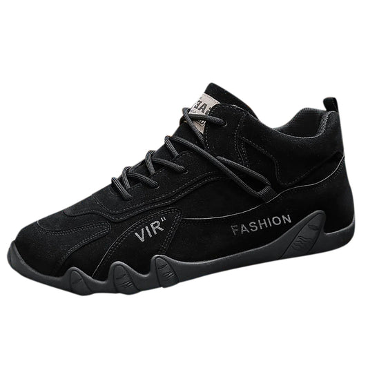 Men'S Shoes Walking Lace up Extra Wide Dress Shoes for Men Sports Shoes for Men Popular Labor Work Shoes Wear High Top Board Shoes Casual Leisure Shoes Mens Leather Casual Shoes Size 10