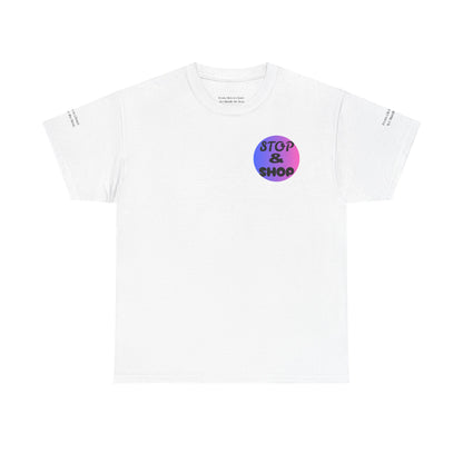 Retro Stop & Shop Unisex Heavy Cotton Tee - Fun Casual Wear