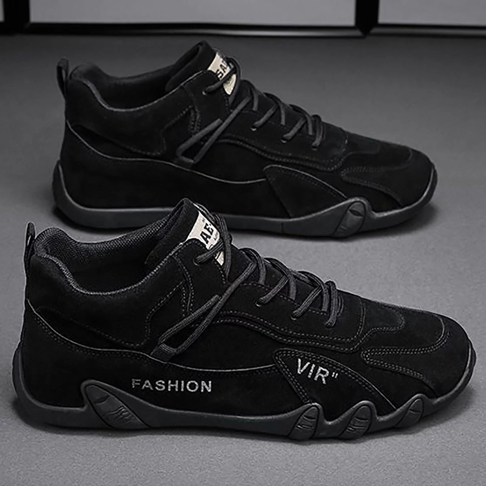 Men'S Shoes Walking Lace up Extra Wide Dress Shoes for Men Sports Shoes for Men Popular Labor Work Shoes Wear High Top Board Shoes Casual Leisure Shoes Mens Leather Casual Shoes Size 10