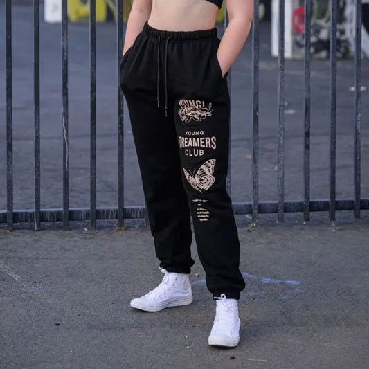 Men Joggers Sports Fitness Man/woman Sweatpants Fashion Men's Clothing American Style Casual Pants Mid Waist Drawstring Trousers