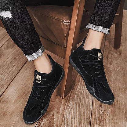 Men'S Shoes Walking Lace up Extra Wide Dress Shoes for Men Sports Shoes for Men Popular Labor Work Shoes Wear High Top Board Shoes Casual Leisure Shoes Mens Leather Casual Shoes Size 10